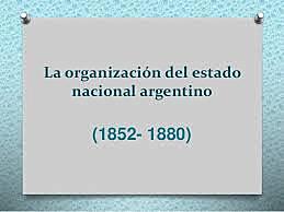 Organización nacional.