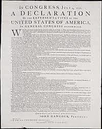 The Declaration of Independence