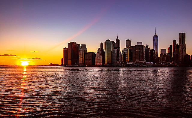 discharged from army and moves to NYC