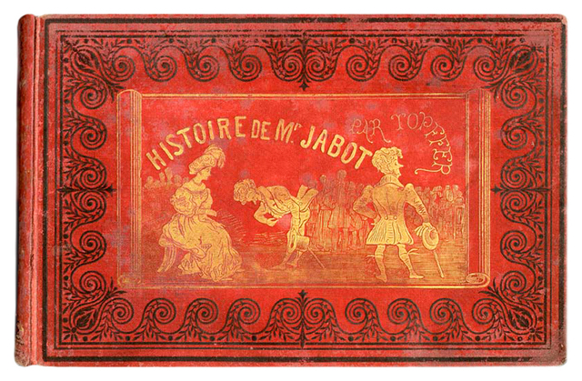 Primer album de historietas por Rodolphe Topffer