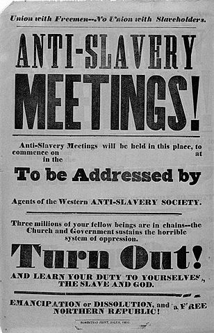American Anti- Slavery Society