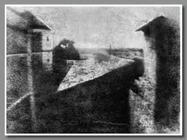 Primera fotografía exitosa tomada por Niépe en Francia
