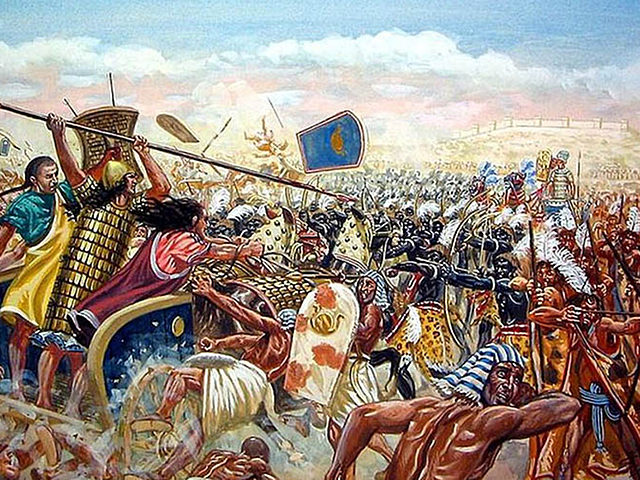 Egypt falls to the Hyksos