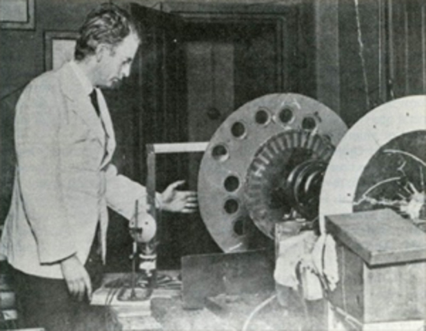 Sistema de televisión inventada por John Logie en Escocia