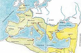 Η αυτοκρατορία χωρίζεται