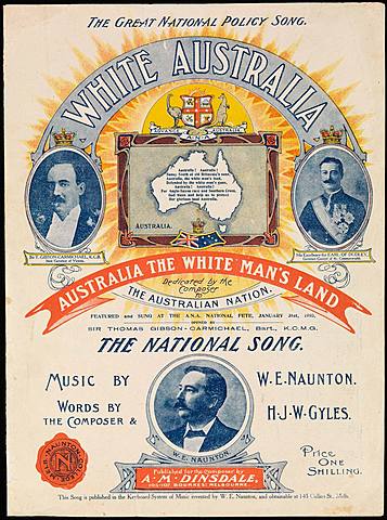 1901 Immigration Restriction Act (White Australia Policy)