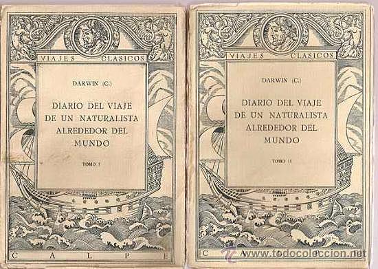 Darwin publica su obra Diario del viaje del Beagle