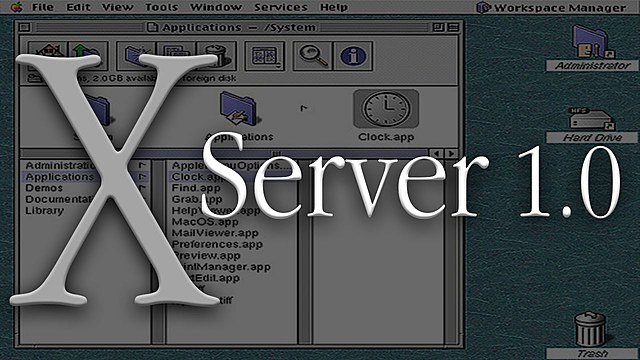 Mac OS X Server 1.0
