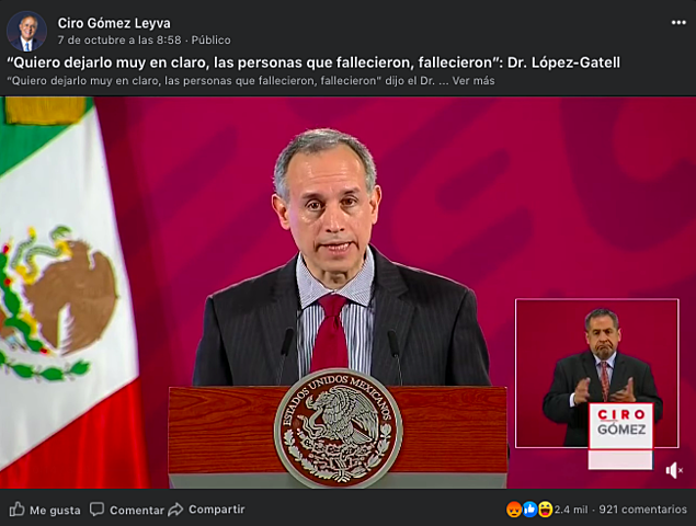 Los que ya fallecieron... fallecieron: López-Gatell