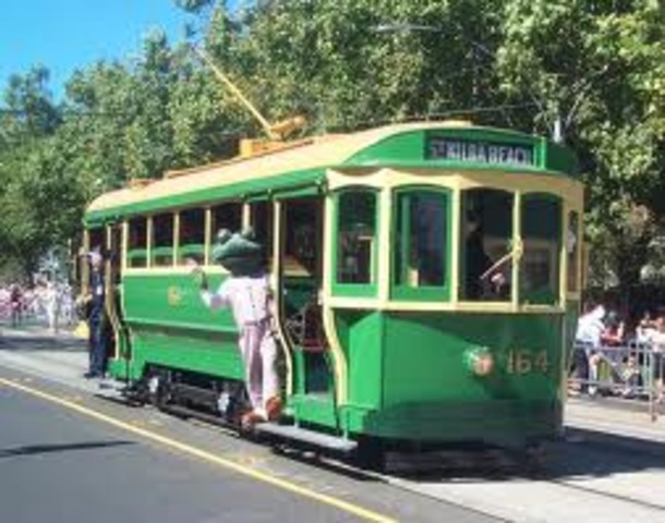 First Electric Tram