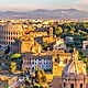 Top view of rome city skyline from castel sant angelo jpg header 136539