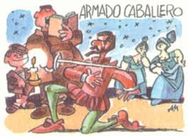 Don quijote se arma caballero