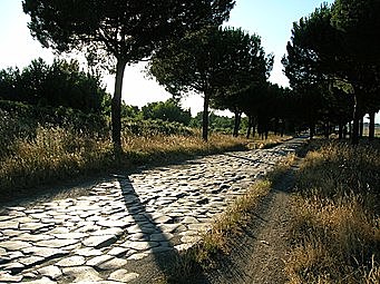 Via Appia antica.