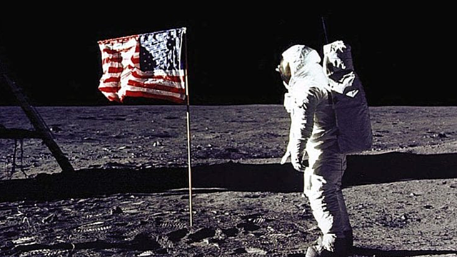 America Lands on the Moon
