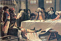 Els girondins i els jacobins.