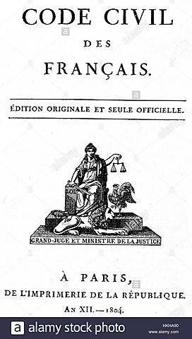 Napoleonic Code (yellow)