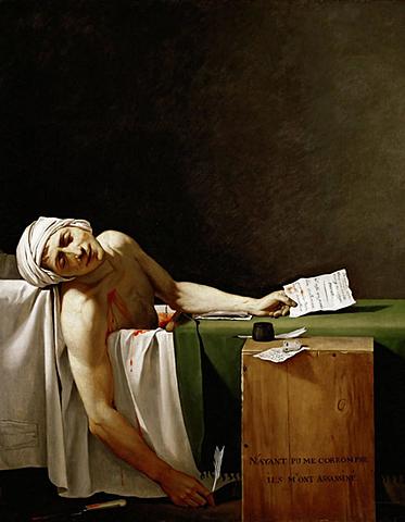 L'assassinat de Jean-Paul Marat
