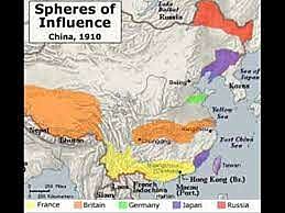 China divided into "spheres of influence