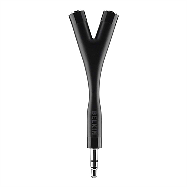 Cable Jack 3.5 Doble Plug: Belkin Headphone Splitter