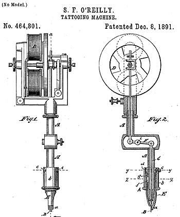First Electric Tattooing Machine
