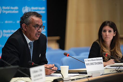 Declaración de pandemia