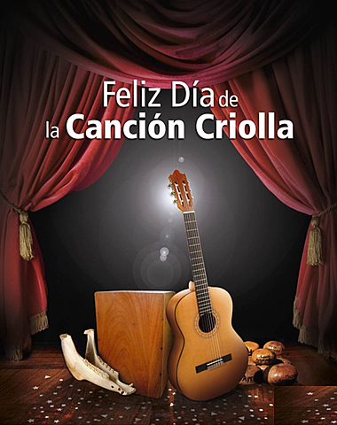 Día de la canción criolla