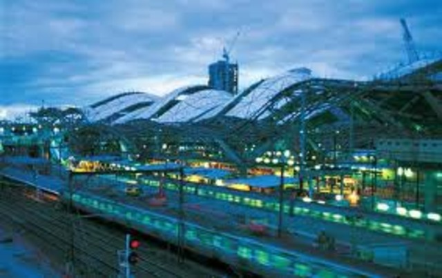 Spencer street station established