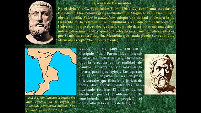 PARMÉNIDES Y JENÓFANES