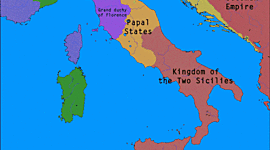 Timeline: Estados italianos y alemanes