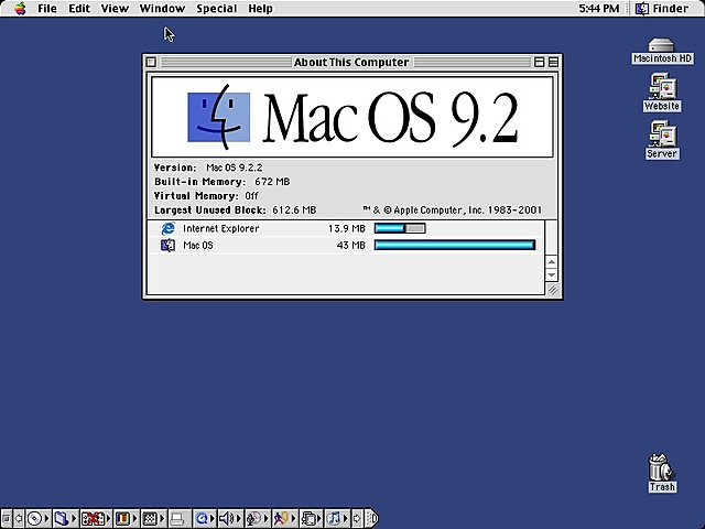 MAC OS 9