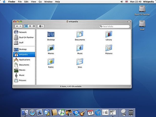 MAC OS 10.3