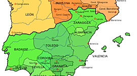 Timeline: Al-Ándalus y los reinos cristianos