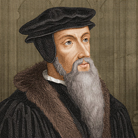 John Calvin developed the idea of predestination.