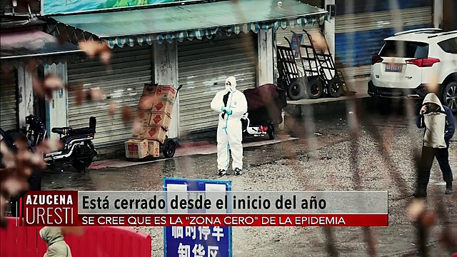 Cerrado el mercado de Wuhan