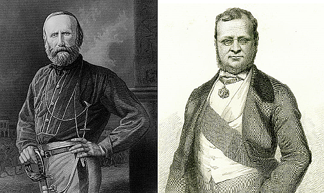 G. Garibaldi y Cavour