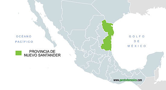 se funda la colonia Nuevo Satander , hoy Tamaulipas