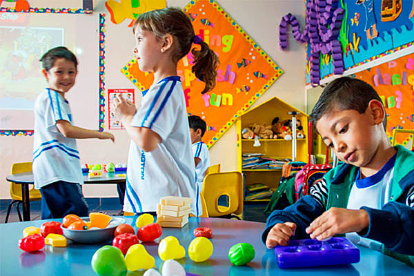 Empecé a ir al kinder