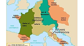 Timeline: Imperi carolingui