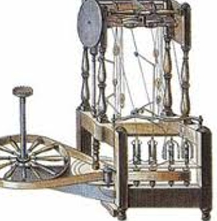 Torno de hilar mecánico