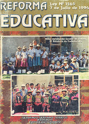 LEY 1565 DE REFORMA EDUCATIVA