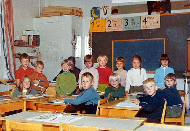 Klassrum 1975