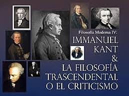 IDEALISMO TRASCENDENTAL- CRISTICISMO