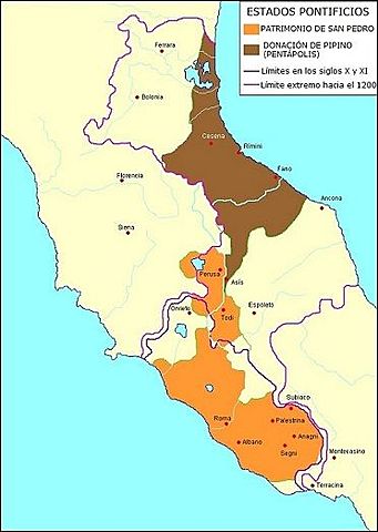 Incorporación de los Estados Pontificios