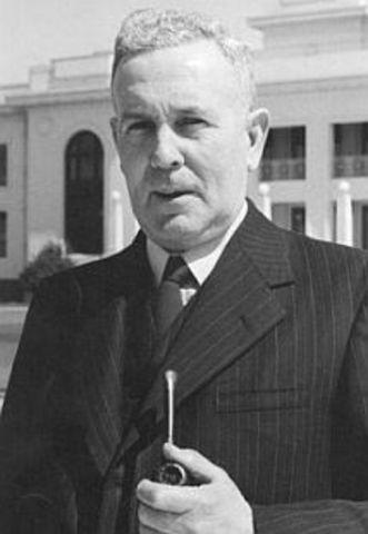 Ben Chifley becomes the 16th PM of Australia