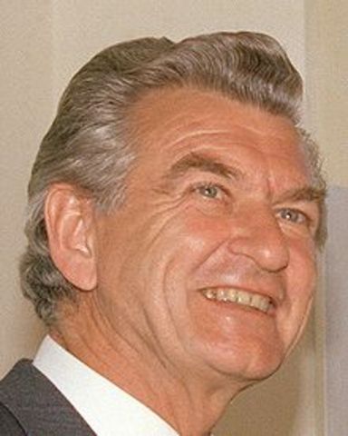 Robert Hawke becomes the 23rd PM