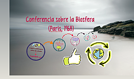 Conferencia de la Biosfera en París
