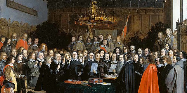 Se firma el Tratado de Westfalia