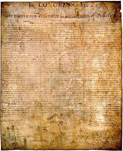 Declaration of Independence of the United States