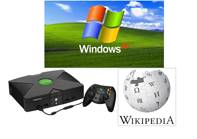 Windows XP, Wikipedia y Xbox