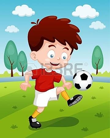 my first soccer training
